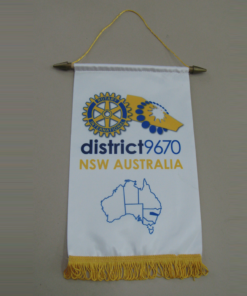 CUSTOM PODIUM BANNER