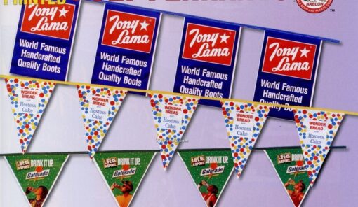 Custom Printed Pennant Strings - Image 2