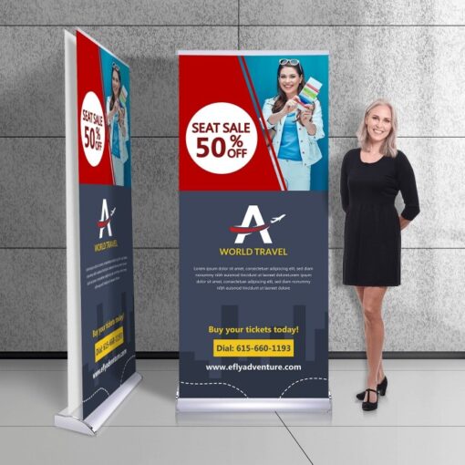 Roll Up Banners Double Sided